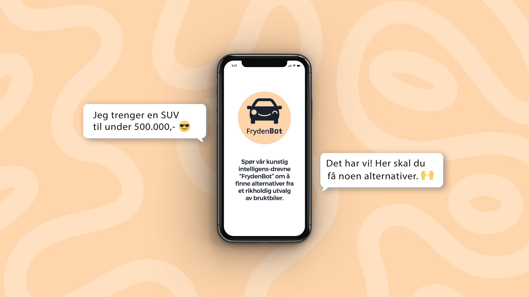Skjermbilde av Frydenbot i aksjon