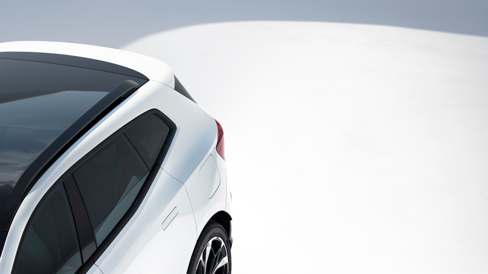 Teaserbilde av helt nye Polestar 4 SUV