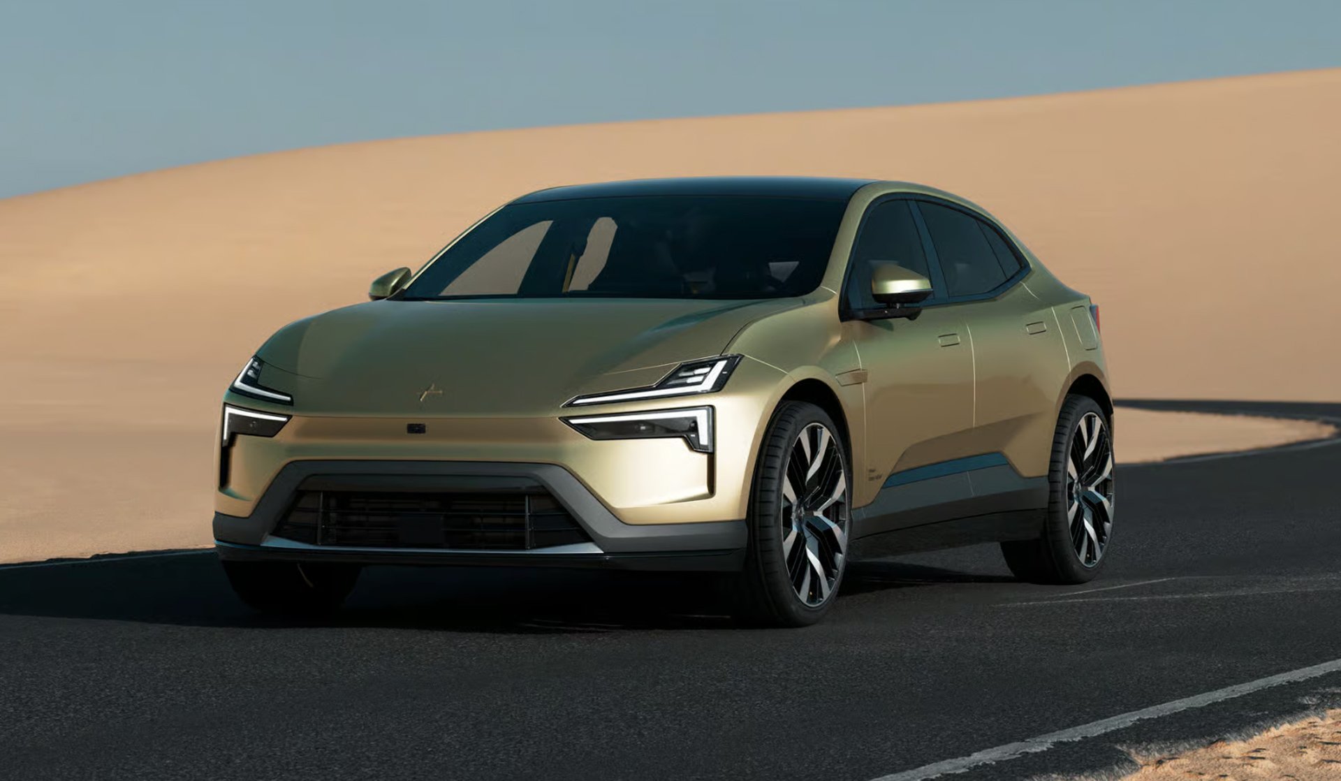 Polestar 4 i Gold