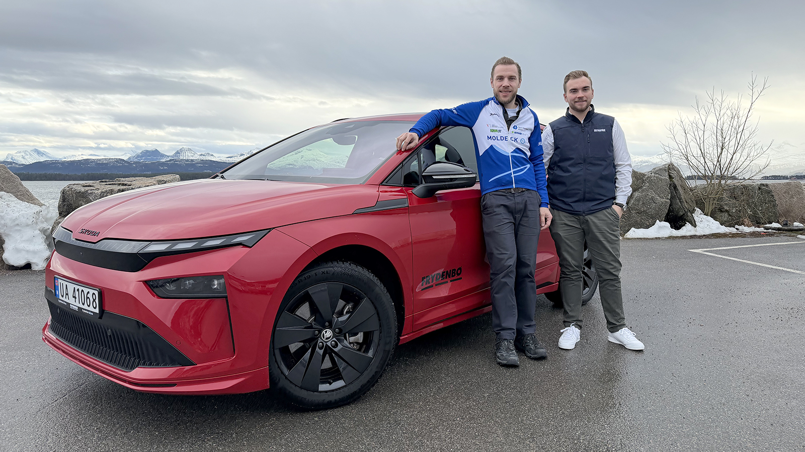 Skoda Enyaq og Molde Cykleklubb har inngått samarbeid